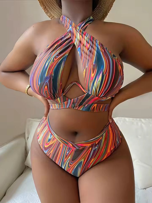 Bikini Curvy multicolor
